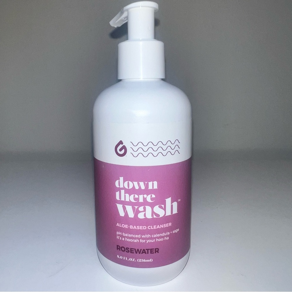 Down There Wash Aloe-Based Cleanser Rosewater